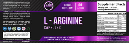 L-ARGININE CAPSULES